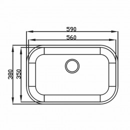 Cuba N2 Plus 560x350x140mm Polida - Ghelplus